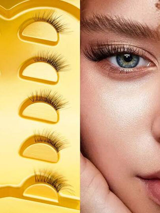 5 أزواج من الرموش الصناعية النصفية ، رموش قطعة واحدة ، الطول 5-10 ملم ، D Curl ، رموش اصطناعية تطيل ، رموش ناعمة وطبيعية رقيقة ، سهلة الاستخدام ، يمكن إعادة استخدام الرموش الصناعية ، مناسبة للمواعيد الغرامية والحفلات والمناسبات الأخرى. تمديد الرموش...