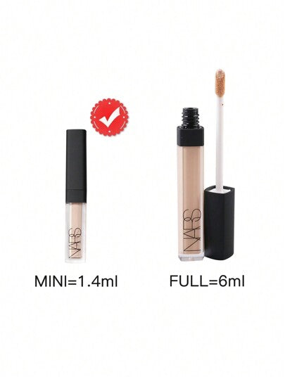 Nars [ميني] مخفي ناعم وبراق 1.4 مل برائحة الفانيليا، صيغة متعددة الوظائف تغطي البقع فوراً، تخفي الهالات السوداء وآثار التعب. مسحوق معدني مشتت للضوء يقلل من ظهور الخطوط الدقيقة والتجاعيد.