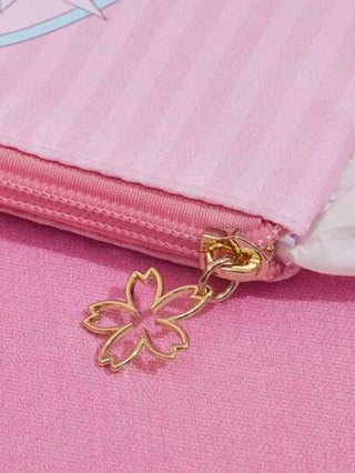 CARDCAPTOR SAKURA |  حقيبة مكياج مصممة برسوم كرتونية وزينة طرف للإكسسوارات النسائية