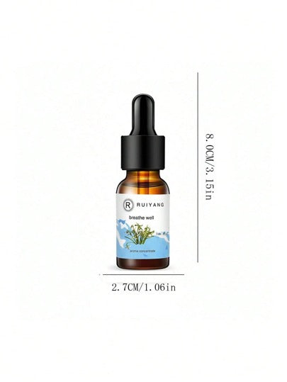 قطعة واحدة من الزيت العطري الأساسي بالزهور سعة 10مل - عطر فاخر للمبخرات وأجهزة الترطيب والعلاج بالعطور - برائحة الأناناس والتوت العليق والبرتقال الحلو والليمون والكرز والجريب فروت والخوخ شبه الناضج، المستخدم للاسترخاء وتحسين المزاج