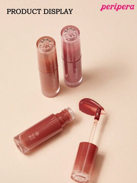 Peripera حبر جمالي كوري، تلوين مائي، لمعان شفاف للشفاه، لمعان زجاجي للشفاه، منتفخ، مرطب طبيعي، خفيف الوزن، مُنير، لون دائم، ارتداء مريح غير لزج، مناسب للارتداء مع الكمامة، بدون طبقة بيضاء، جمال كوري، مستحضرات تجميل كورية