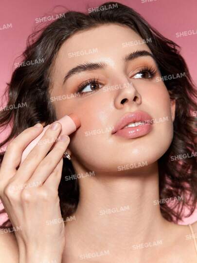 SHEGLAM أحمر خدود Snatch 'N' Blush Stick-Wild Love Cream Blush مقاوم للماء يدوم طويلاً ذو صبغة عالية لا يتلاشى غير دهني متوهج يدوم طويلاً مكياج تجميل نسائي لحفلات وعيد الميلاد أحمر خدود عيد الأب التخرج عيد الميلاد العطلة الربيع الصيف Y2K فاخر أزياء...