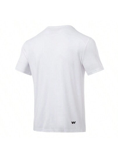 Under Armour تي شيرت كاجوال بأكمام قصيرة بطراز صديق الرجل، أزياء رياضية وتدريب عصرية