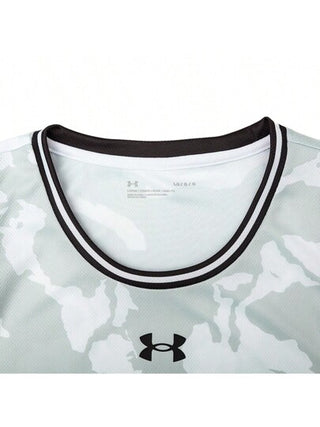 Under Armour تي شيرت كرة سلة رياضي آكم بشكل خالي بأحدث موديل لصيف 2024، تي شيرت تيشرت رجالي بنمط الخطيب