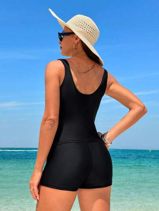 طقم تانكيني حريمي Swim Lushoire مجموعة ملابس سباحة قطعتين منقوشة بالأزهار لأعياد المناسبات ، للشاطئ الصيفي