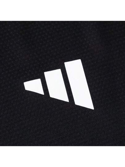 Adidas تي شيرت رياضي بتصميم رجالي 2024 بياقة مستديرة، أكمام قصيرة، للتدريب والياقة البدنية، Ic7428