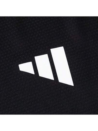 Adidas تي شيرت رياضي بتصميم رجالي 2024 بياقة مستديرة، أكمام قصيرة، للتدريب والياقة البدنية، Ic7428