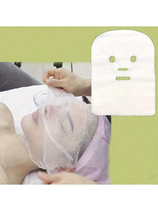 100 قطعة من أفراد غاز الجمال العناية بالبشرة بودرة المرجان الناعمة ورقة قناع تدليك الشعر مساج الشعر
