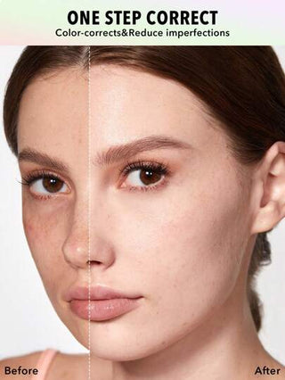 SHEGLAM برايمر تصحيحي ثلاثي التهديد 3 في 1 لتقليص المسام، برايمر مكياج للوجه ينعم الخطوط الدقيقة ويصحح اللون، برايمر خفيف الوزن للوجه، برايمر لعيد الميلاد والشتاء عيد الأب التخرج عيد الميلاد العطلة الربيع الصيف Y2K فاخر أزياء مكياج مستحضرات التجميل...