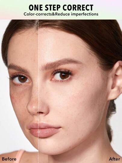 SHEGLAM برايمر تصحيحي ثلاثي التهديد 3 في 1 لتقليص المسام، برايمر مكياج للوجه ينعم الخطوط الدقيقة ويصحح اللون، برايمر خفيف الوزن للوجه، برايمر لعيد الميلاد والشتاء عيد الأب التخرج عيد الميلاد العطلة الربيع الصيف Y2K فاخر أزياء مكياج مستحضرات التجميل...