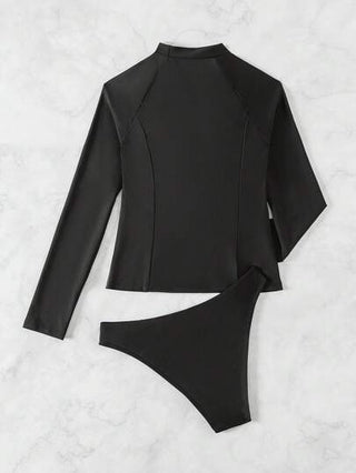 طقم تانكيني حريمي Swim SPRTY مجموعة تانكيني رياضية متباينة الألوان لشاطئ الصيف