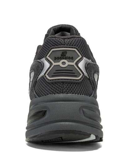 baasploa زوج واحد من أحذية الرجال الكاجوال الخارجية للجري والمشي، ذات نعل سميك، رباط، شبكة، مقاومة للانزلاق، خفيفة الوزن وصحية