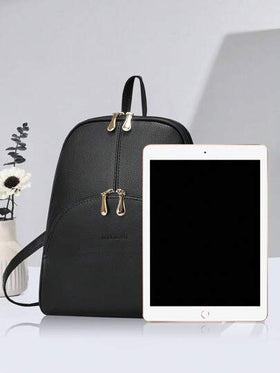 حقيبة ظهر خفيفة بنمط الكلية وجديدة لعام 2024 من PLANEE، مصنوعة من الجلد الصناعي، بسيطة ومتعددة الاستخدامات لطلاب المدارس وحقيبة سفر وجهاز للتنقل النسائي العصري الرائع من الجلد الناعم شنطه جامعه شنط جامعات شنطة ظهر للسفر حقيبه جامعه