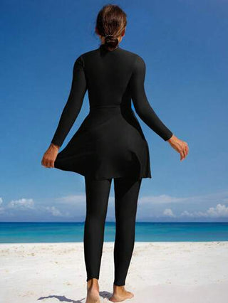 طقم تانكيني حريمي Swim Shayni مجموعة تانكيني صيفية للنساء 3 قطع ، ملابس علوية لاسلكي ، مجموعة تانكيني بحزام خصر بلون أحادي ، تشمل السراويل والقبعة