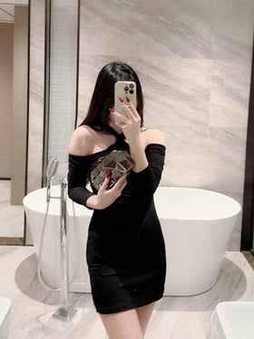 حقيبة سهرة مصممة بشكل فريد بأجهزة معدنية واحدة، حقيبة سلسلة سهرة من الأمتعة المميزة للحفلات والأعراس