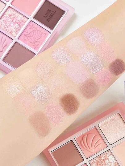 HOLIKA HOLIKA طبقة ظلال العيون المفضلة لدي (رقم 07 صدفة البحر) | ناعمة وحيوية | ماتي طبيعي، طبقة ظلال العيون 9 ألوان، تشطيب ماتي، ظلال عيون عالية الصبغة، طبقة ظلال العيون طويلة الأمد، مجموعة ظلال عيون محايدة قابلة للمزج | مكياج كوري، 8 جرام / 0.28 أونصة