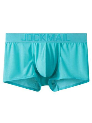 JOCKMAIL ملابس داخلية للرجال رياضية ولياقة بدنية، كراسي قماشية ملونة ومسامية قطعة واحدة