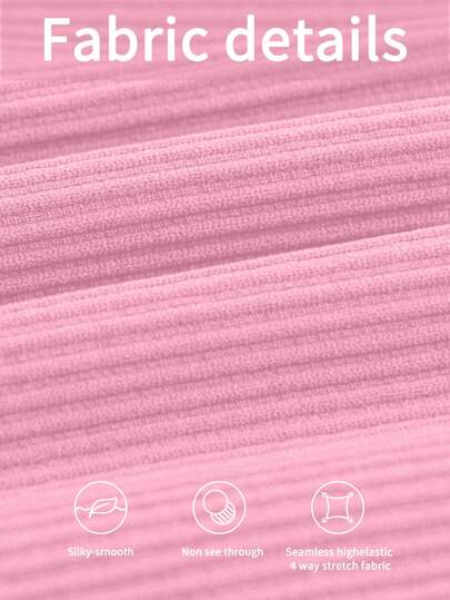 SHEIN Sovereign Charm طقم رياضة يومي بسيط أحادي اللون للنساء، طقم تمرين نسائي