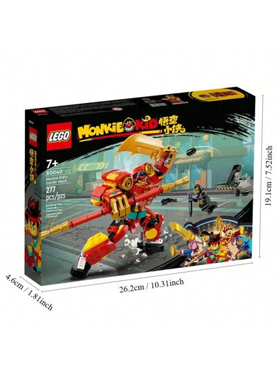 LEGO 80040 Monkie Kid Combi Mech جديد في ألعاب صندوق مختوم ، هدايا للأولاد والبنات ، لبنات البناء ، موسم العودة إلى المدرسة