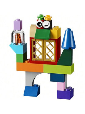 LEGO صندوق طوب كبير إبداعي كلاسيكي 10698 مجموعة ألعاب بناء للعودة إلى المدرسة ، حل تخزين لعبة للفصول الدراسية ، لعبة بناء تفاعلية للأطفال ، الأولاد والبنات ديكور الغرفة هدايا الشتاء ، ليجو ، مجموعة ليجو