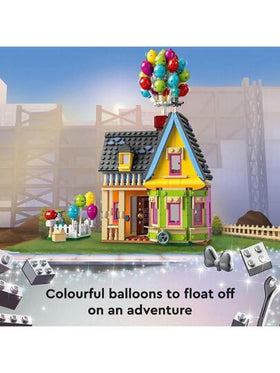 LEGO مجموعة لعبة بناء كلاسيكية 'أب' لديزني وبيكسار، للاحتفال بذكرى 100 عام لشركة ديزني، مناسبة للأطفال والمُعجبين بالأفلام من عمر 9 سنوات فما فوق، هدية مرحة للمُعجبين بديزني وأي شخص يُحب اللعب الإبداعي، ديكور الغرفة