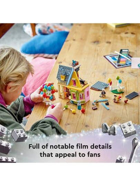 LEGO مجموعة لعبة بناء كلاسيكية 'أب' لديزني وبيكسار، للاحتفال بذكرى 100 عام لشركة ديزني، مناسبة للأطفال والمُعجبين بالأفلام من عمر 9 سنوات فما فوق، هدية مرحة للمُعجبين بديزني وأي شخص يُحب اللعب الإبداعي، ديكور الغرفة