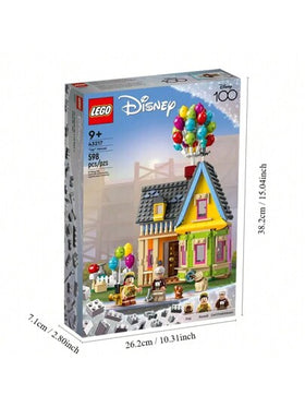 LEGO مجموعة لعبة بناء كلاسيكية 'أب' لديزني وبيكسار، للاحتفال بذكرى 100 عام لشركة ديزني، مناسبة للأطفال والمُعجبين بالأفلام من عمر 9 سنوات فما فوق، هدية مرحة للمُعجبين بديزني وأي شخص يُحب اللعب الإبداعي، ديكور الغرفة