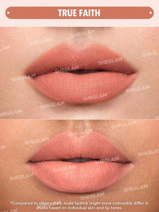 SHEGLAM أحمر شفاه سائل مات ألور-أحمر شفاه ترو فيث طويل الأمد عالي الصبغة، زيت عباد الشمس المغذي، يقلل من الخطوط الدقيقة على الشفاه، العناية بالشفاه، مكياج الشفاه، أحمر شفاه سائل لحفلات في عيد الأب التخرج عيد الميلاد العطلة الربيع الصيف Y2K فاخر...