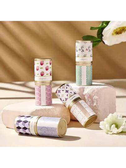 عطر صلب طويل الأمد للرجال والنساء يحتوي على 0.28 أونصة - عطر منعش وطويل الأمد للطلاب والمهنيين، عطر صلب محمول