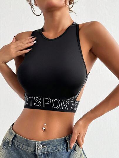 SHEIN Cheerettes خزان رياضي بطبعة كامو قصير