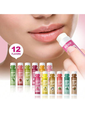 MISS FACTORX علبة تحتوي على 12 مجموعة/ صندوق من مجموعة هدية من مرطّب شفاه وكريم لليدين، مناسبة لإهدائها في حفل الزفاف أو للنساء أو الأصدقاء مع كيس حب وبطاقة شكر، مناسبة لتوزيعها كهدايا لموظفي الشركة