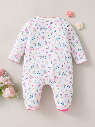 SHEIN بيجامة طبعات حذاء باليه زهري لفتيات الأطفال