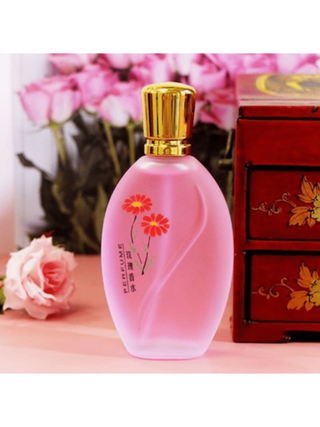 عطر نسائي 50مل برائحة الوردة الحمراء، رائحة دائمة، مليئة برائحة الزهور، بسيط أنيق، مهيب وأنيق برائحة الزهور، السفر للعمل، الحب، لحظات المواعدة، رائحة ساحرة، عطر
