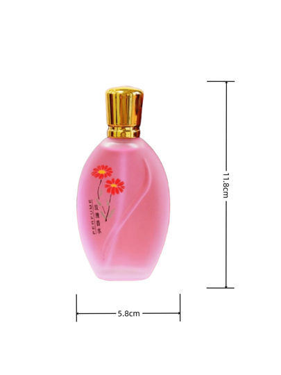 عطر نسائي 50مل برائحة الوردة الحمراء، رائحة دائمة، مليئة برائحة الزهور، بسيط أنيق، مهيب وأنيق برائحة الزهور، السفر للعمل، الحب، لحظات المواعدة، رائحة ساحرة، عطر