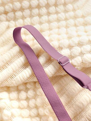 Shein Underwear&Sleepwear Basics صدرية مكشوفة بأسلاك وجامعة من الألياف الخفيفة عالية الجودة مع تغطية كاملة للصدر بثلاث قطع