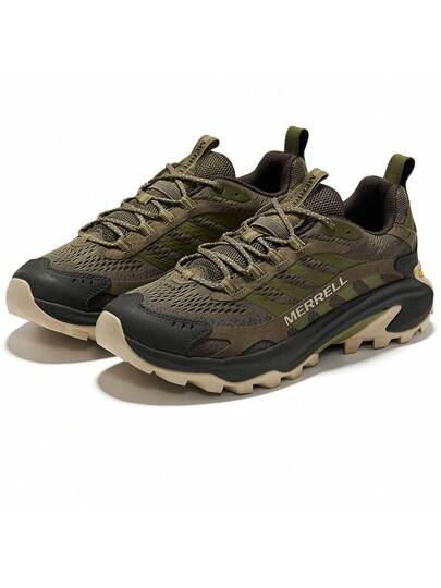 Merrell أحذية الجري في الهواء الطلق للرجال MOAB SPEED 2 ، خفيفة الوزن ، متينة ، مقاومة للانزلاق