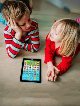 لوحة تعليم اللغة الإنجليزية للأطفال للتزين في عيد الميلاد بوظيفة اللمس والصوت، لعبة تعليمية مبكرة تعريف الحروف والقراءة هدية مناسبة للأولاد والبنات