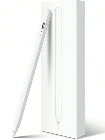 أثاث مكتبي قلم لمس متوافق مع أقلام Apple iPad ، شحن سريع ، مع رفض راحة الكف ، حساسية الميل ، يعمل مع أجهزة iPad Air 3/4/5/6 ، iPad Mini 5/6/7 ، iPad 6/7/8/9/10/11 ، iPad Pro 11