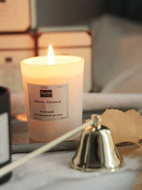 رمضان زينة رمضان قطعة واحدة من شمعة منزلية معطرة، ذات رائحة طويلة الأمد، مناسبة لديكور غرفة النوم، أعياد الميلاد، الهدايا