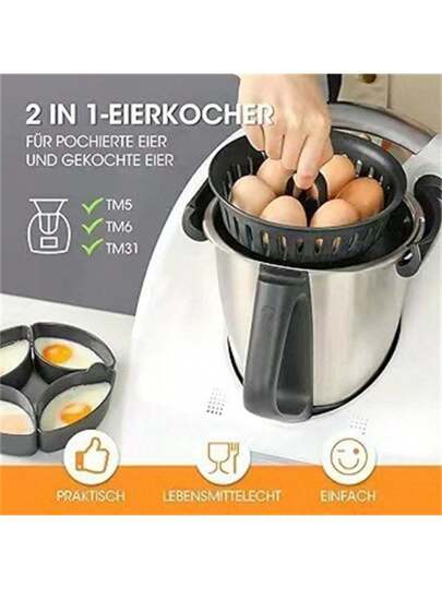 قطعة واحدة من ملحق البخار 2 في 1 لأجهزة Thermomix TM5 TM6 TM31