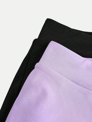ملابس رياضية أطفال Girlism تنورة رياضية صيفية/ربيعية عارضة للفتيات المراهقات بخصر عالي مصنوعة من الصوف الدافئ بشكل عام مع شورت أمان علوي مطاطي
