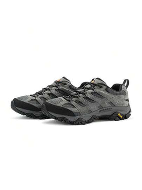 Merrell حذاء مشي للرجال من ماركة ميريل Moab 3 منخفض الارتفاع، حذاء تسلق للهواء الطلق، مقاوم للاهتراء، غير قابل للانزلاق، يمتص الصدمات