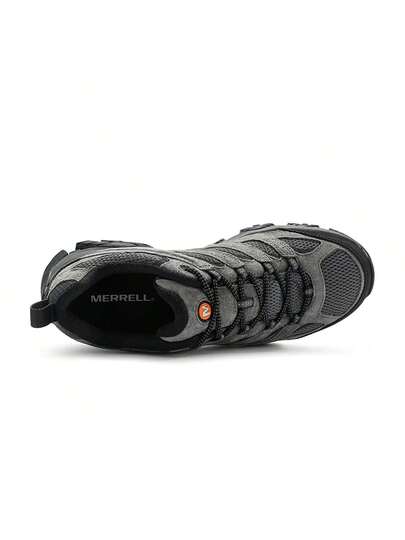 Merrell حذاء مشي للرجال من ماركة ميريل Moab 3 منخفض الارتفاع، حذاء تسلق للهواء الطلق، مقاوم للاهتراء، غير قابل للانزلاق، يمتص الصدمات