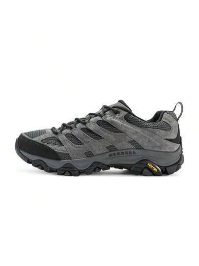 Merrell حذاء مشي للرجال من ماركة ميريل Moab 3 منخفض الارتفاع، حذاء تسلق للهواء الطلق، مقاوم للاهتراء، غير قابل للانزلاق، يمتص الصدمات