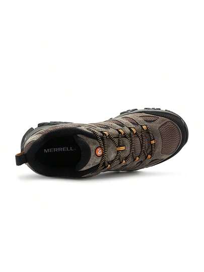 Merrell حذاء مشي للرجال من ماركة ميريل Moab 3 منخفض الارتفاع، حذاء تسلق للهواء الطلق، مقاوم للاهتراء، غير قابل للانزلاق، يمتص الصدمات