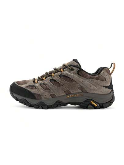 Merrell حذاء مشي للرجال من ماركة ميريل Moab 3 منخفض الارتفاع، حذاء تسلق للهواء الطلق، مقاوم للاهتراء، غير قابل للانزلاق، يمتص الصدمات
