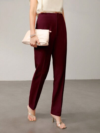 MOTF PREMIUM بنطلون بدلة رسمية مكوية بعناية، ملابس رمضان
