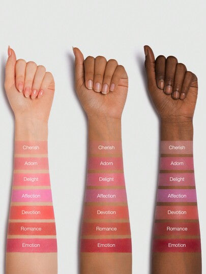 SHEGLAM أحمر خدود Playing Cupid Cream Blush-Emotion 7 Shades متعدد الاستخدامات بلون البرقوق الداكن للشفاه والخدود، كريم شفاه غير دهني قابل للمزج، غير قابل للتلاشي، ذو لمسة نهائية حريرية طبيعية، مكياج وجه غير دهني حمره بلشر علامة تجارية جمال مكياج ميكب مست