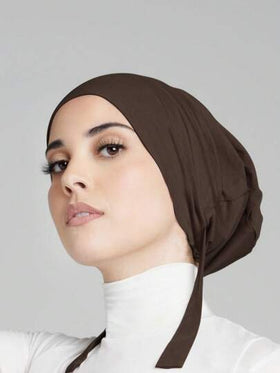 قطعة واحدة من ربطة الرأس التركية البسيطة الناعمة، غطاء الرأس والشعر للنساء، مناسب للاستخدام اليومي وممارسة الرياضة الخارجية