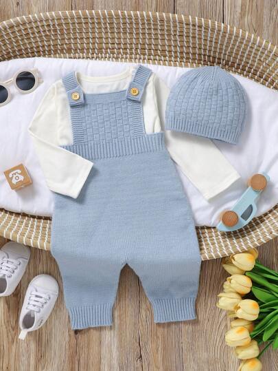 SHEIN معطف بغطاء أخضر بسيط وأنيق للأطفال مع أربطة